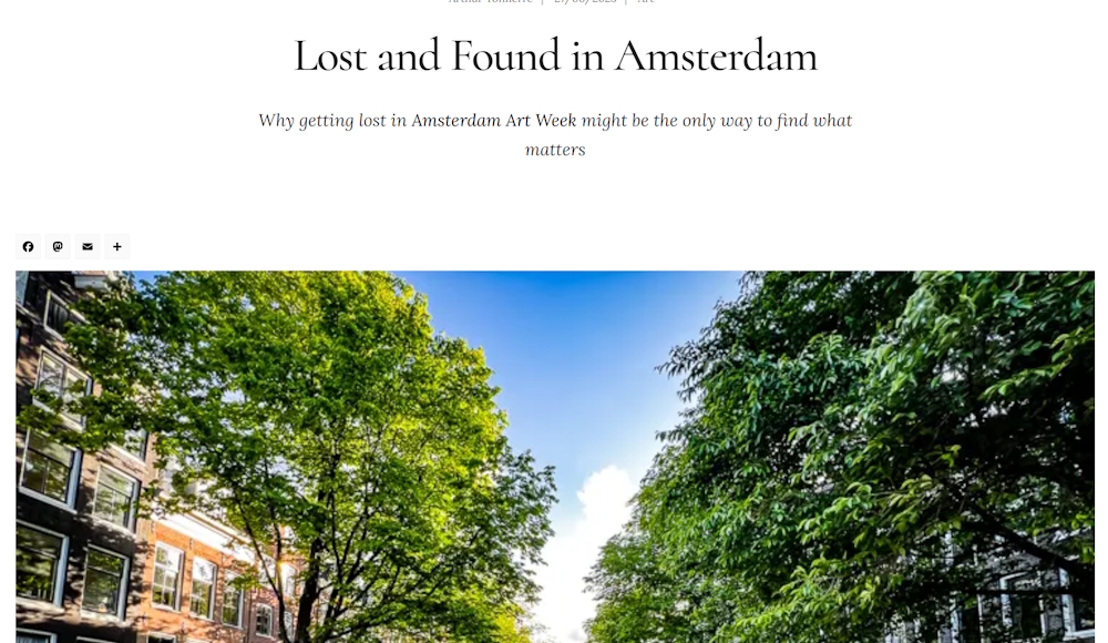 Arthur Tonnerre - Amsterdam