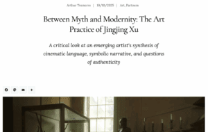 Arthur Tonnerre - Jingjing Xu web